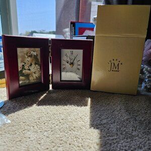 Picture frame clock NEW Jordan Mark